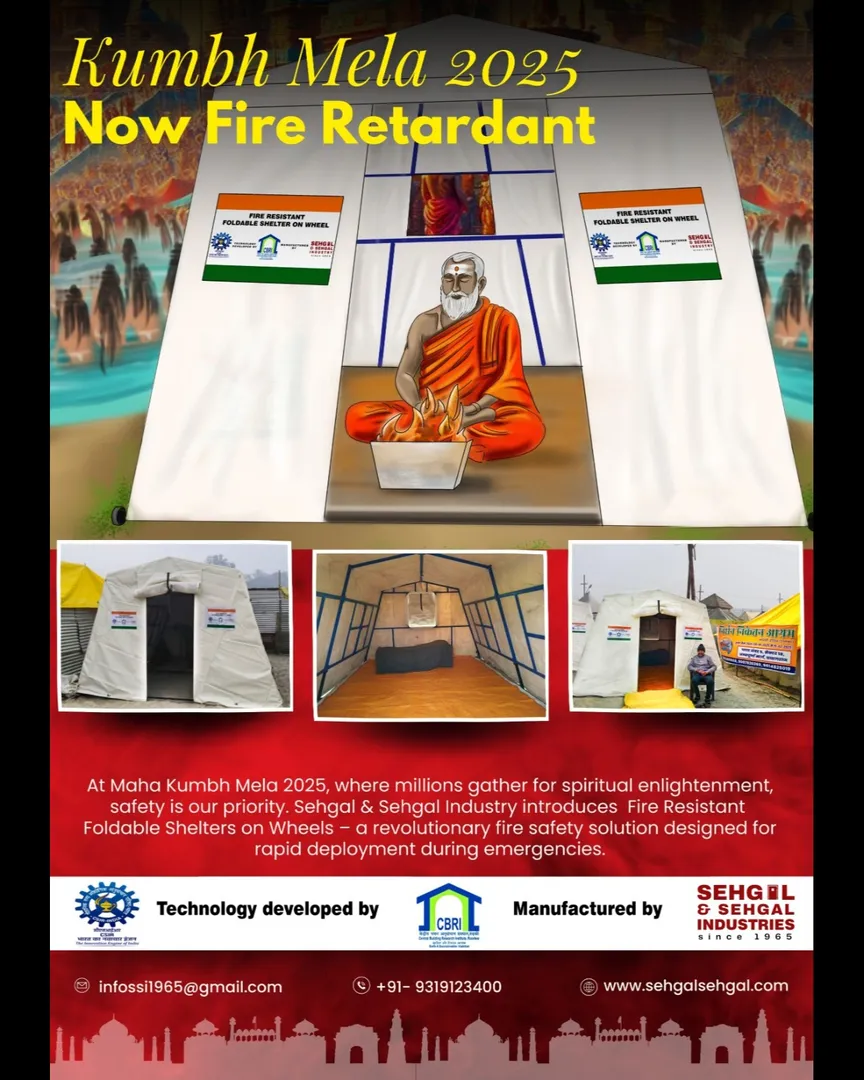 Title: Fire Retardant Shelters Revolutionize Safet...