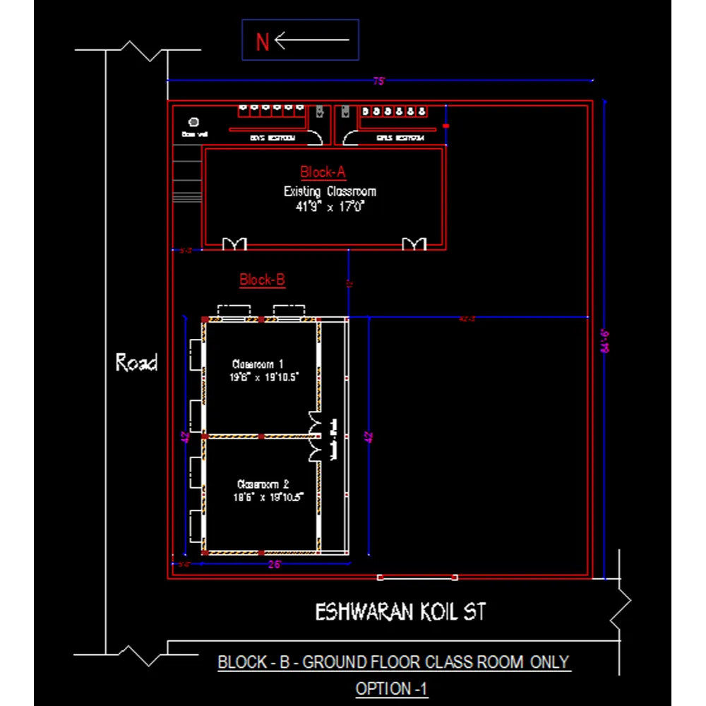 Plan for Institution classroom : I nstitution Clas...