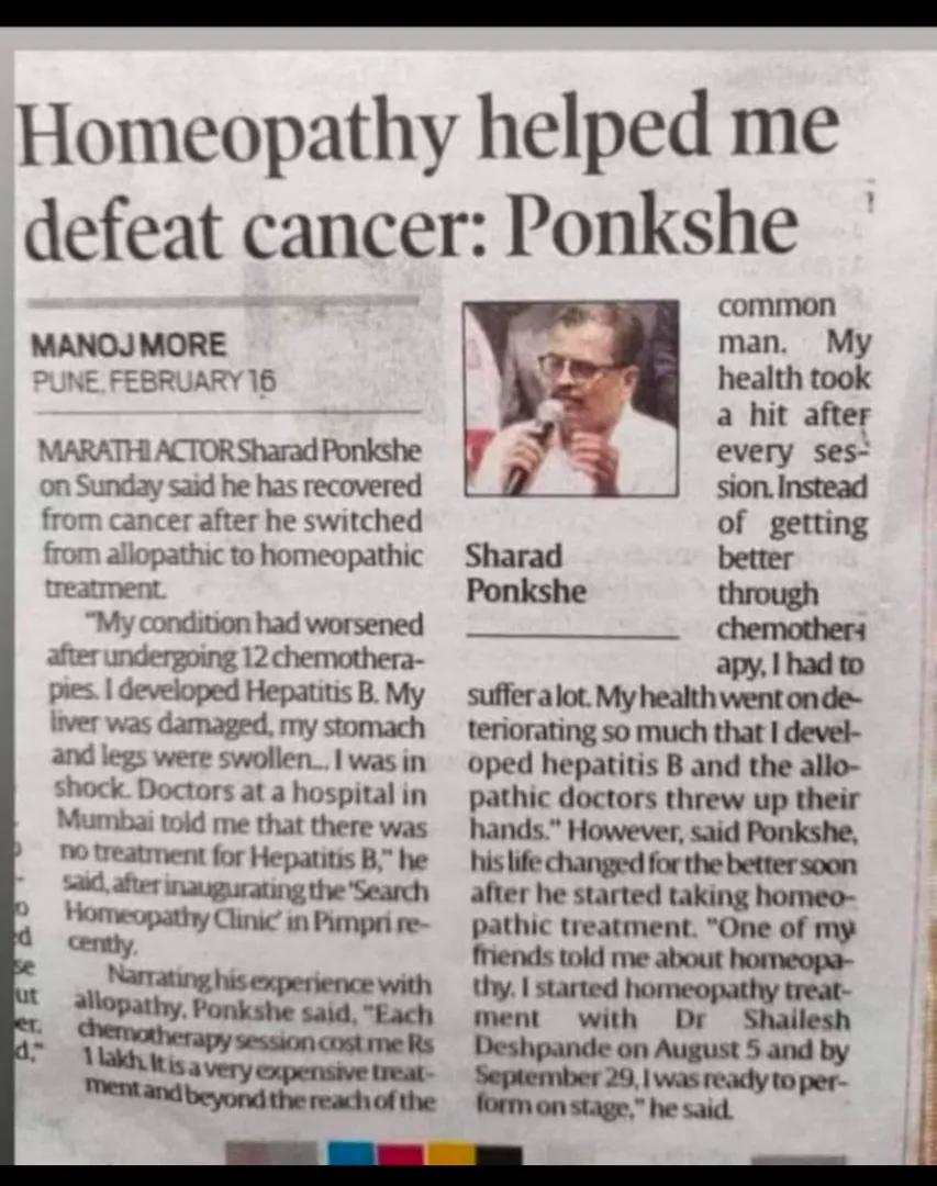 Homoeopathy is not just for skin and cough and col...