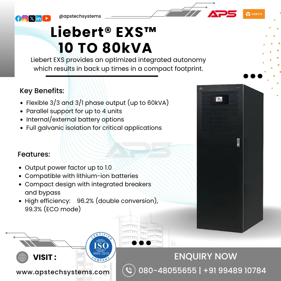 Optimize your power infrastructure with the Lieber...