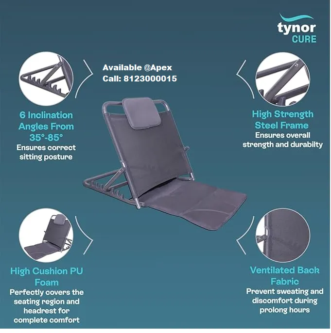 TYNOR Bed Back Rest |Back Rest Bed Chair for Comfo...