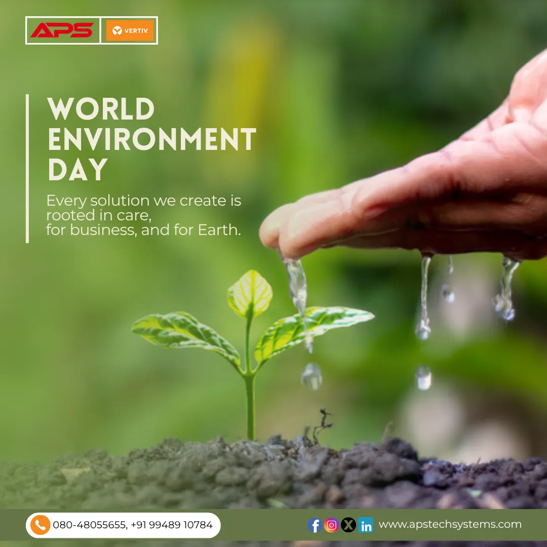 Happy World Environment Day from APS Tech Systems!...