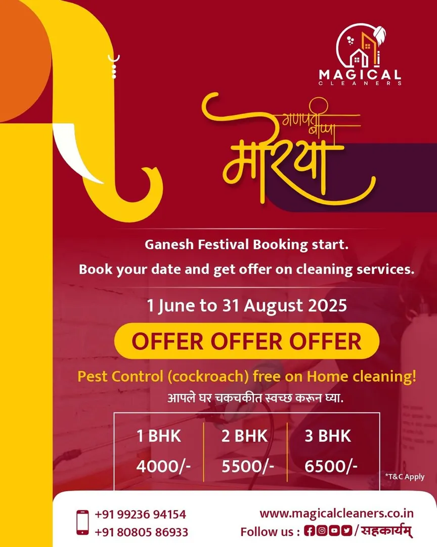Magical Cleaners Home cleaning services Pest contr...