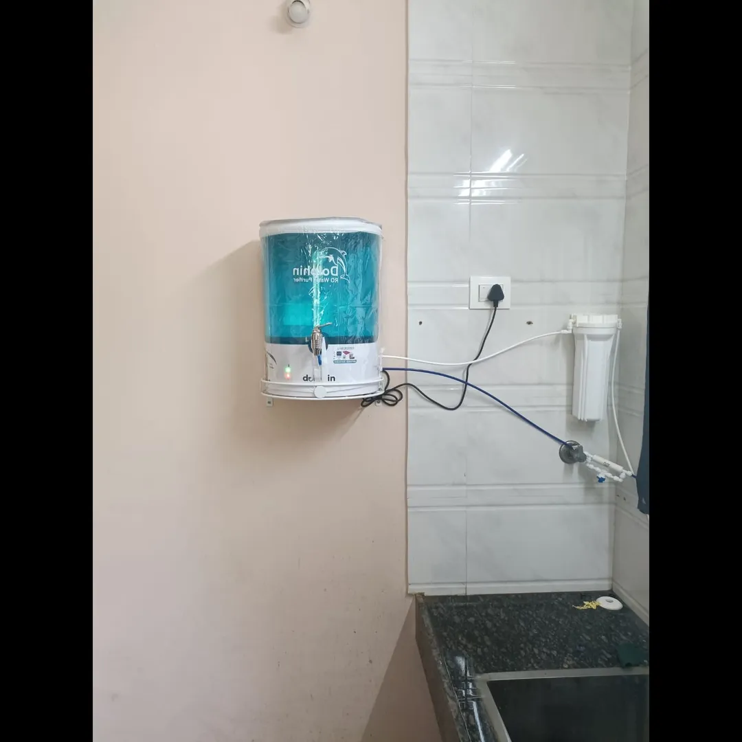 π RO Water Purifier Installation Completed Today i...