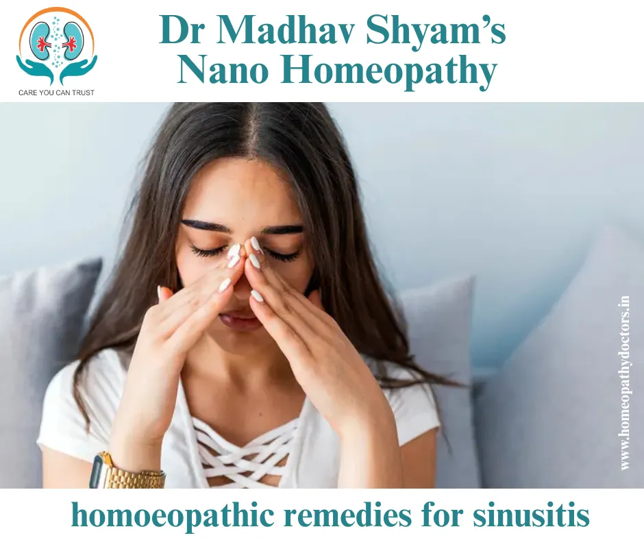Homeopathy offers several remedies for sinusitis, ...