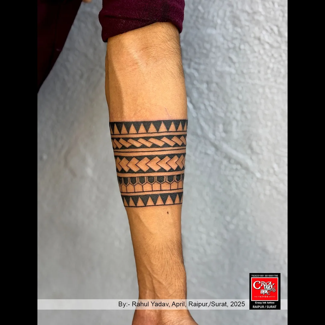 BOLD BALANCED TIMELESS
This tribal band tat...