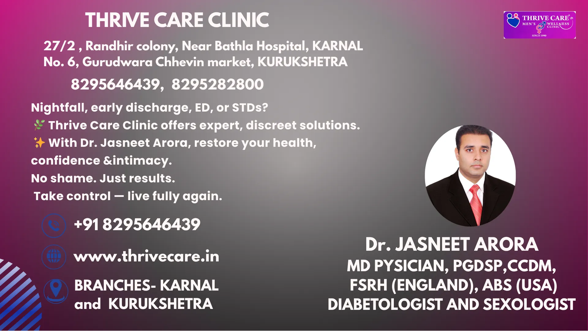 Sexologist near me Arora Dawakhana
Struggling with...