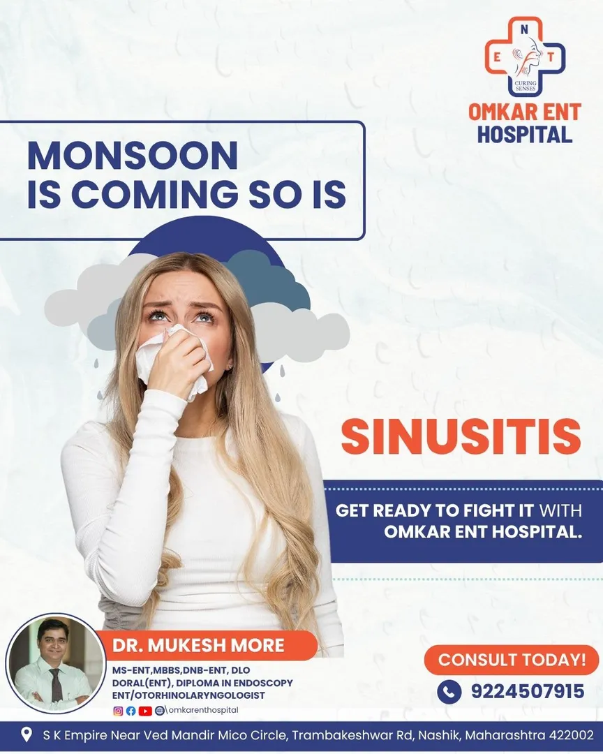 Sinus Treatment In Nashik Sinusitis is an inflamma...