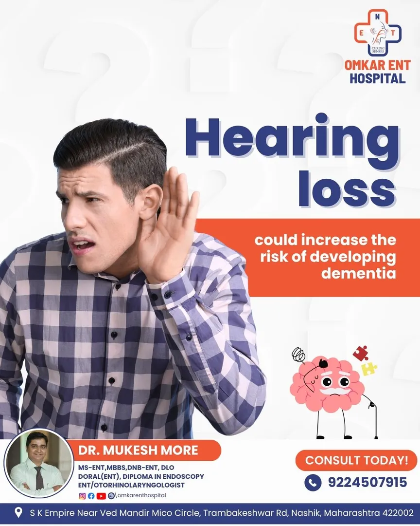 ENT Doctor In Nashik Hearing loss that comes on li...