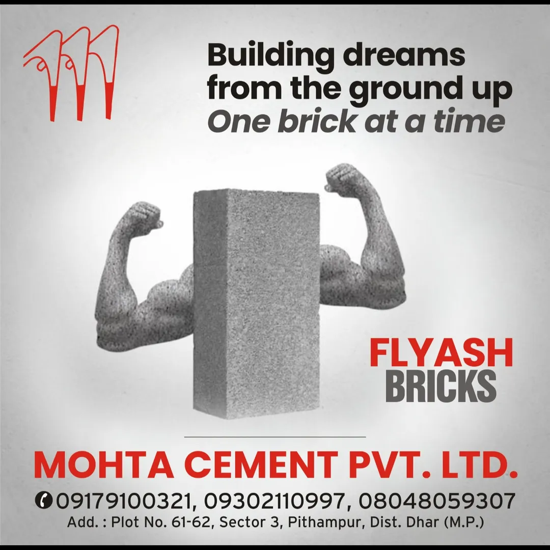 Best Fly Ash Bricks Distributor in Indore
Mohta Ce...