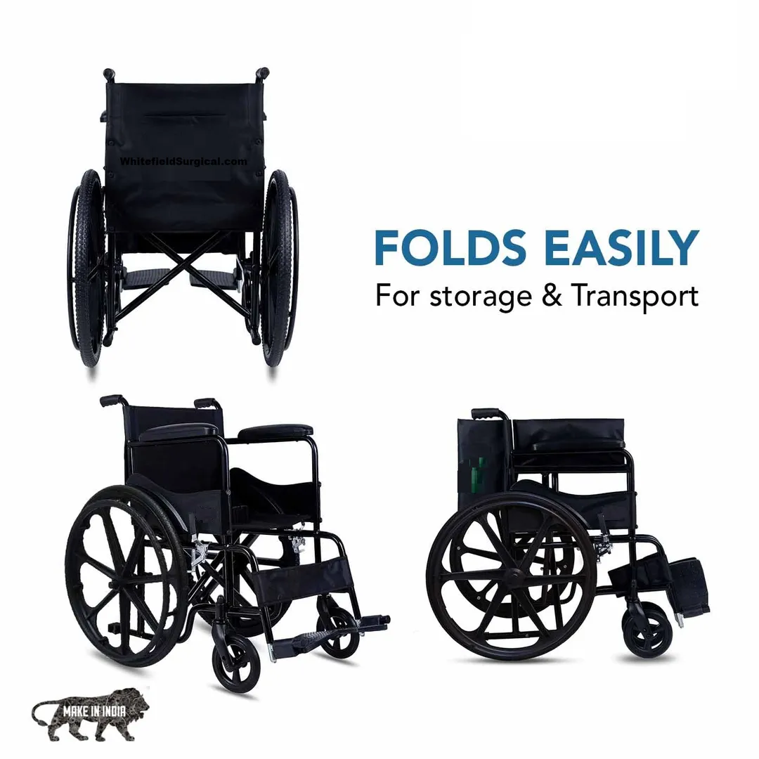 Foldable Wheelchair For rent
normal folding wheelc...