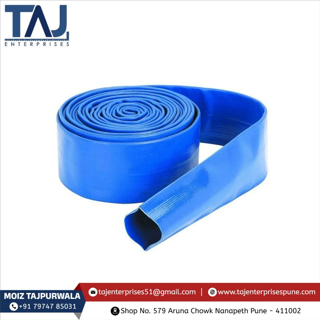 This high-quality Blue PVC Lay Flat Hose is design...
