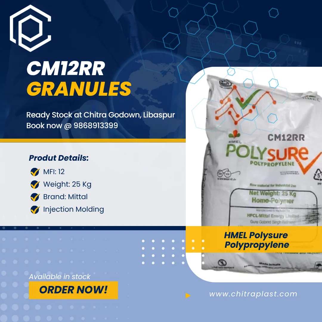 CM12 RR Granules are durable, high-quality plastic...