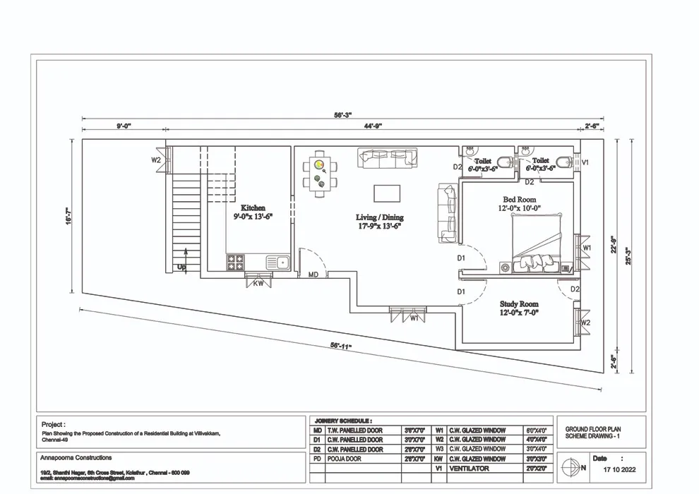 Scheme Drawing : Here’s a detailed breakdown of wh...