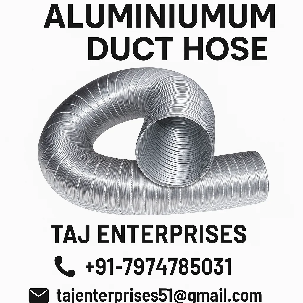 🌀 ALUMINIUM DUCT HOSE – FLEXIBLE. DURABLE. RELIABL...