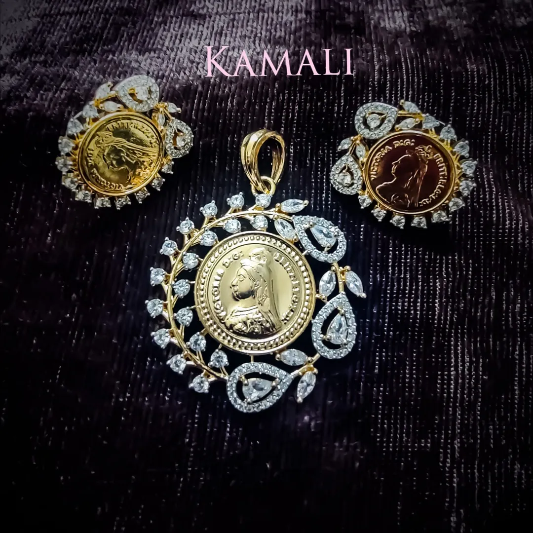 Fancy Pendant Sets
Kamali Queen Lazuli Collection...