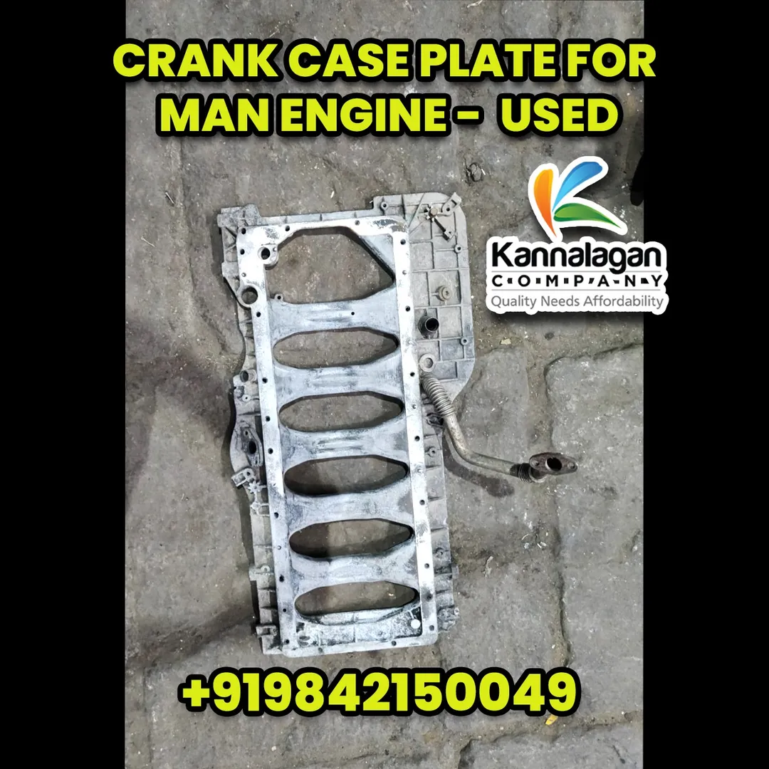 Crank Case Plate for MAN Engine – Supplied by N. K...
