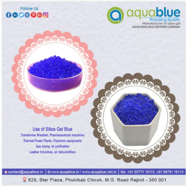 Silica gel is an amorphous and porous structure of...