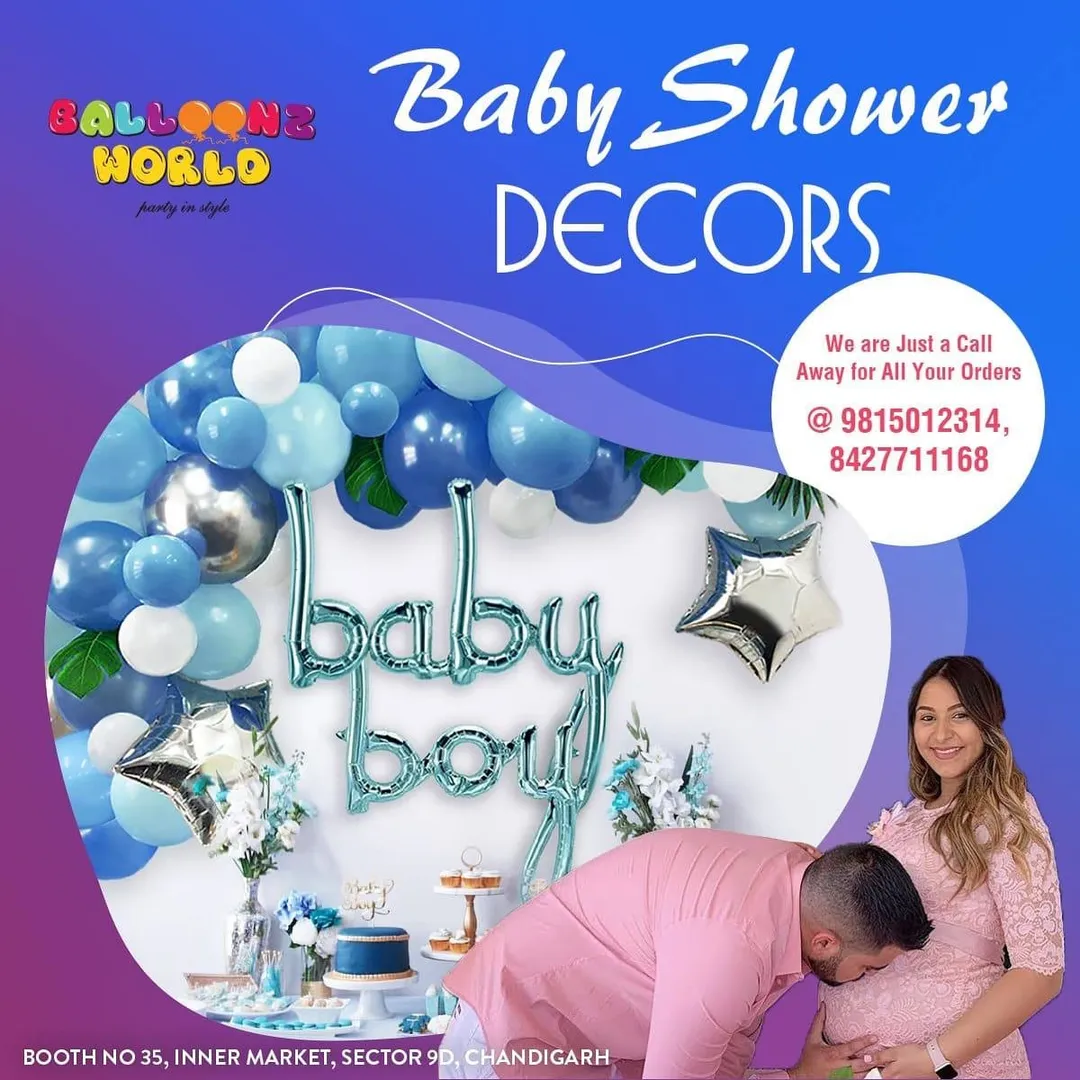 Baby Shower Decor in Chandigarh to Celebrate the J...