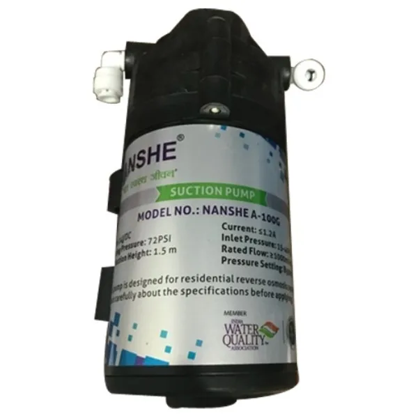 RO Suction Water Pump Current1.2 AInlet Pressure25...