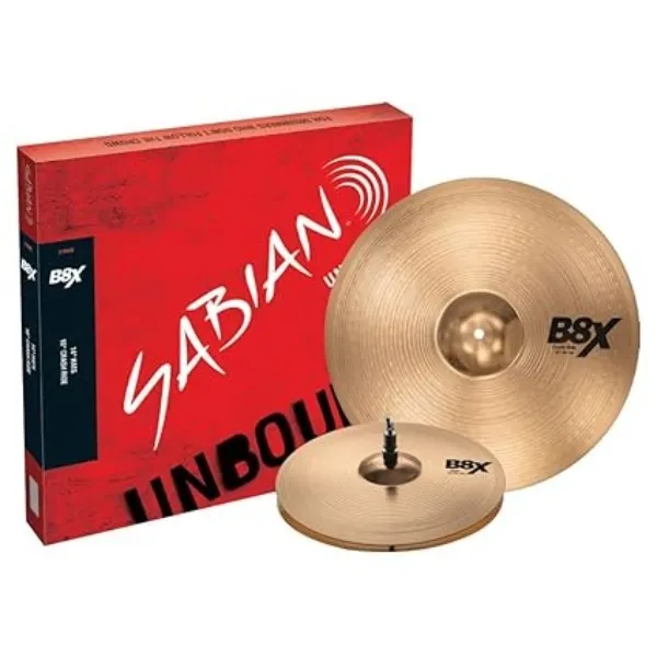 Sabian 45002X B8X Cymbal (Golden, Pack of 2)
...