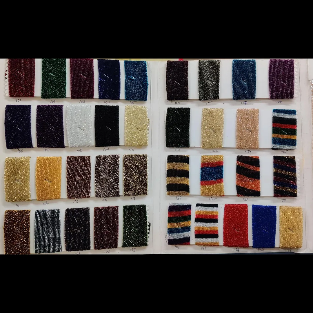 Now manufacturing Korea Jari knitted fabric in 5 m...