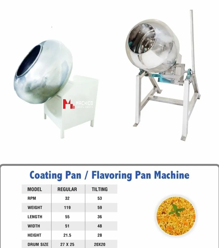 Coating Pan Machine in Dallas, Texas
MACHICO USA
...