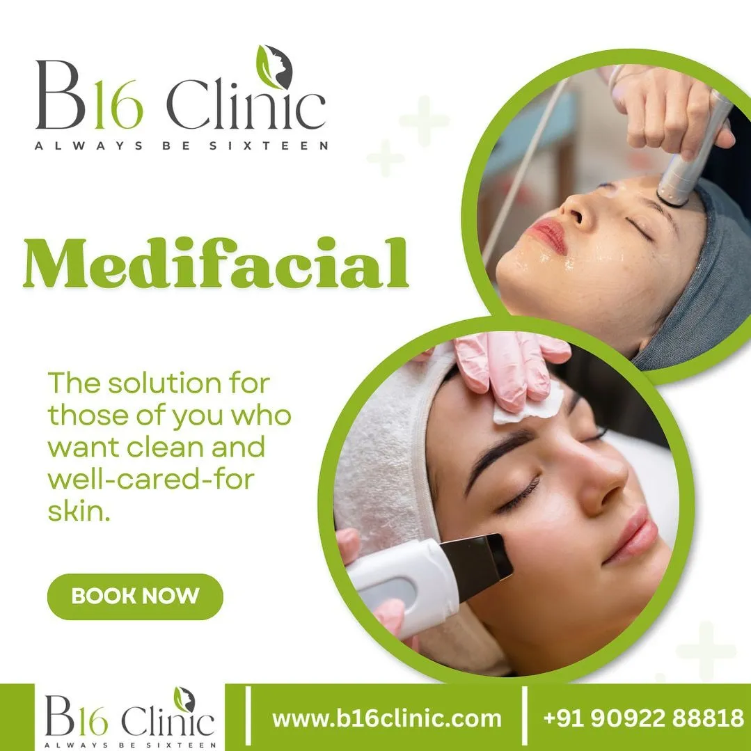 ✨ Get Glowing with MediFacial – At B16 Clinic! ✨
A...