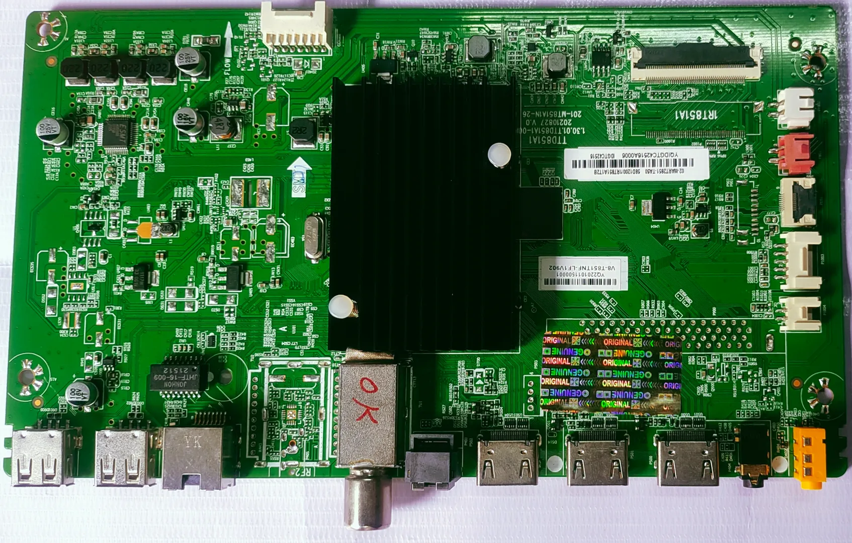 LLOYD 4K LED BOARD ANDROID MOTHER BOARD MODEL NUMB...