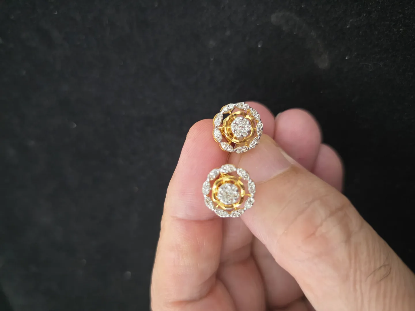 Discover the elegance of lab grown diamond earring...