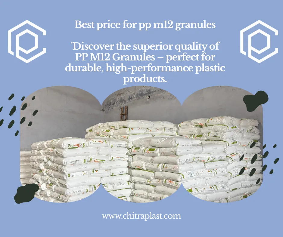 Discover the high-quality PP M12 granules, perfect...