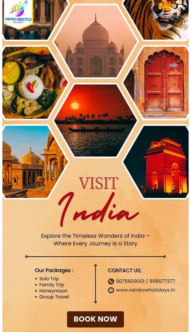 Visit Incredible India with Rainbow Holidays – You...