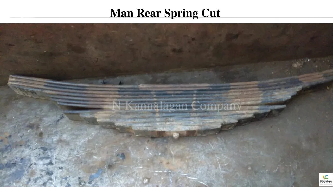 MAN Rear Spring Cut