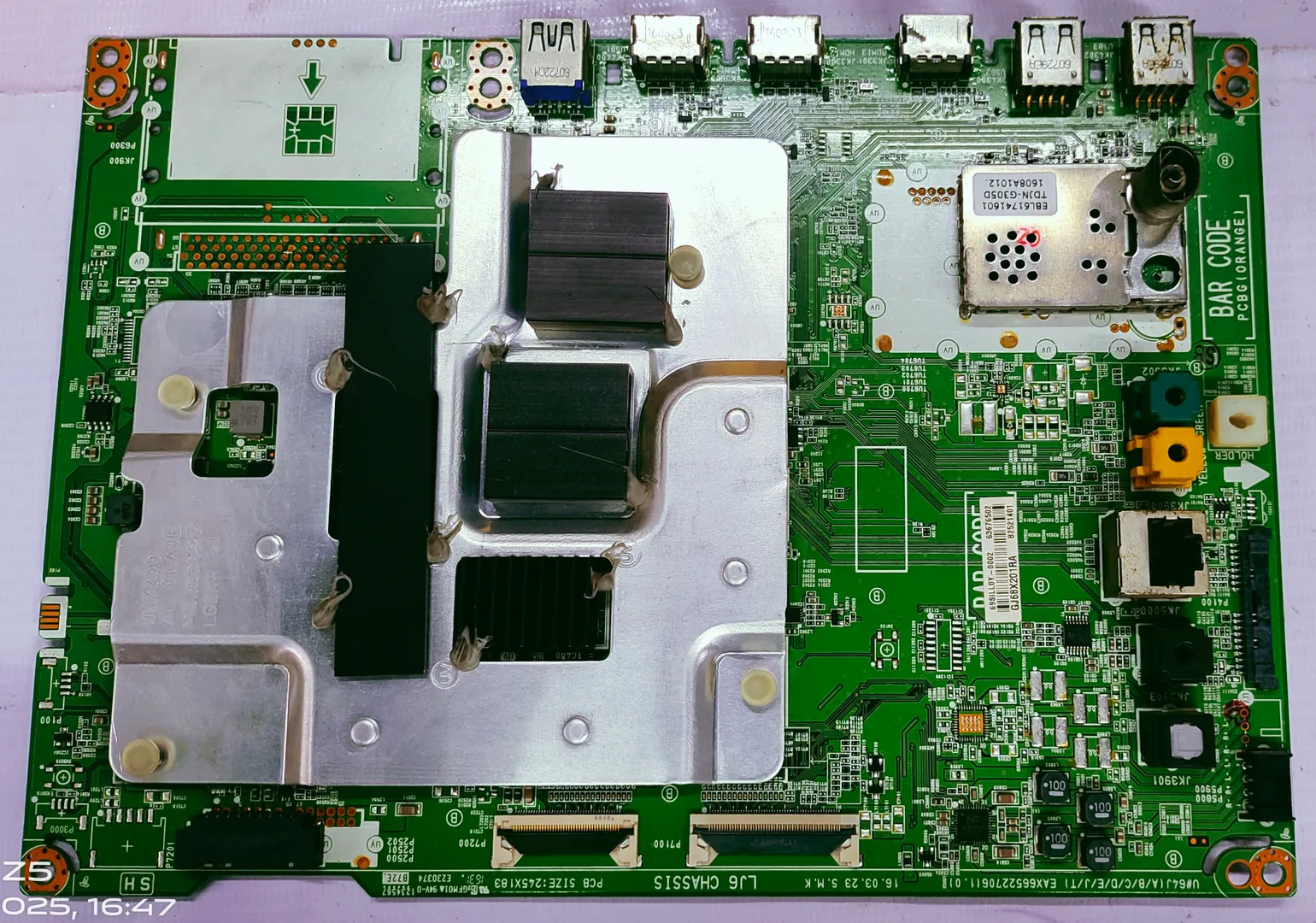 LG 4K 55UH770T-TA MOTHER BOARD MODEL NUMBER 55UH77...