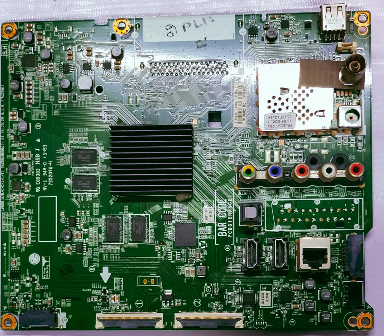 LG 4K SMART.MOTHER BOARD MODEL NUMBER 43UFB40T The...