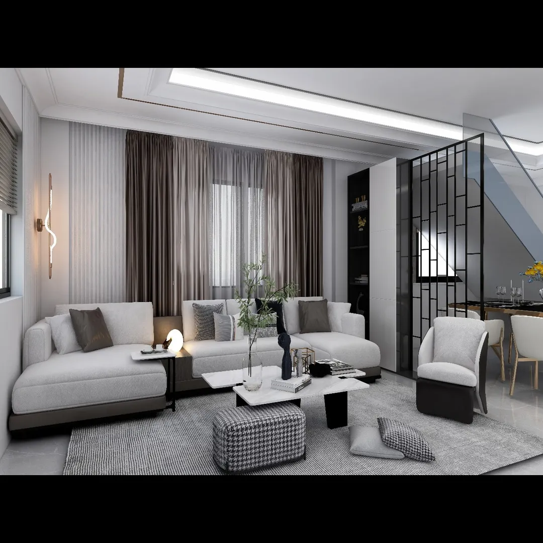 "Modern aesthetics with a cozy touch.
Functionality blended with fine design.
Crafted for timeless l...