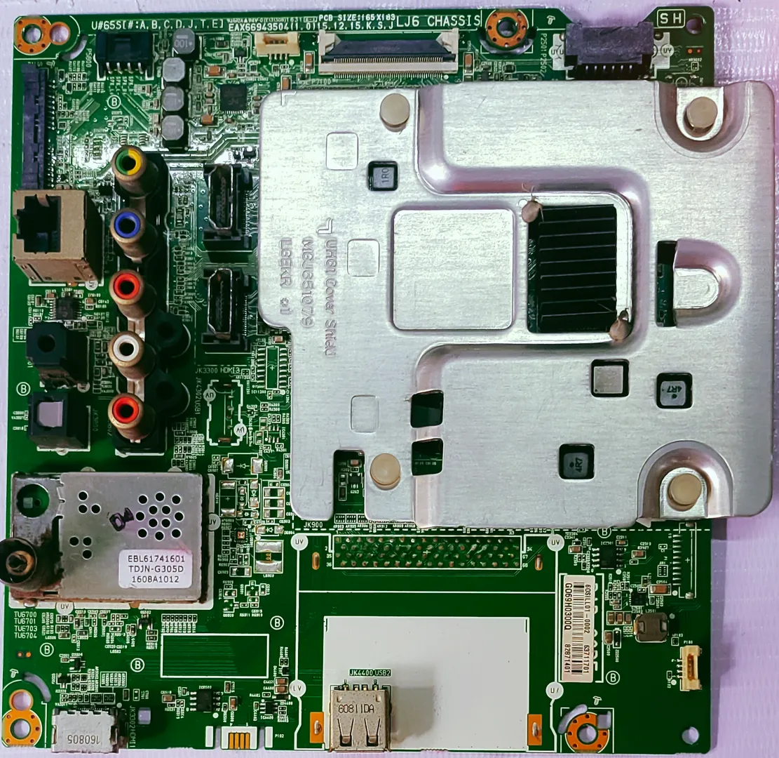 LG.4K SMART MOTHER BOARD MODEL NUMBER "43 UHG1T_TB...