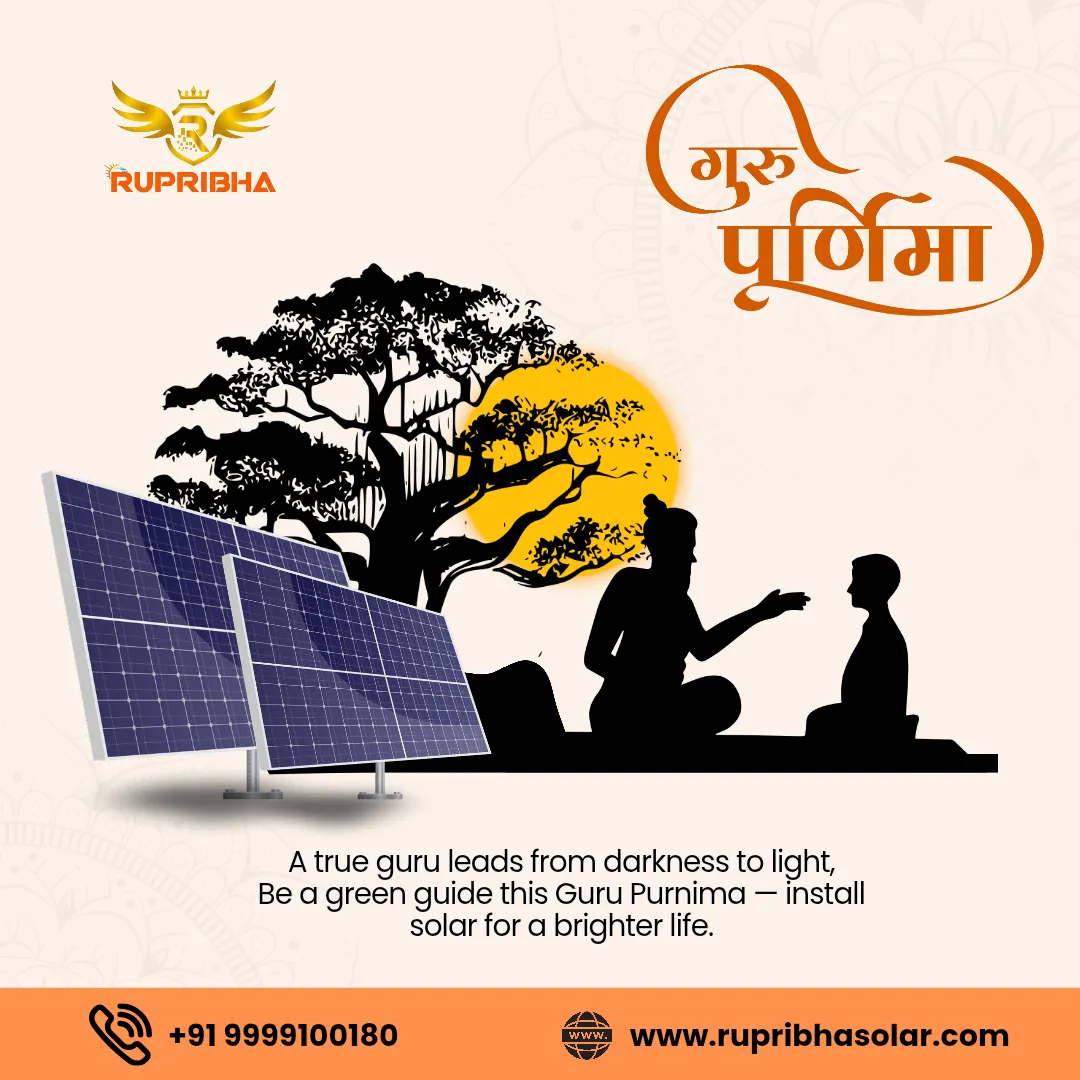 This Guru Purnima, be a guide to the Earth โ install solar pane...
