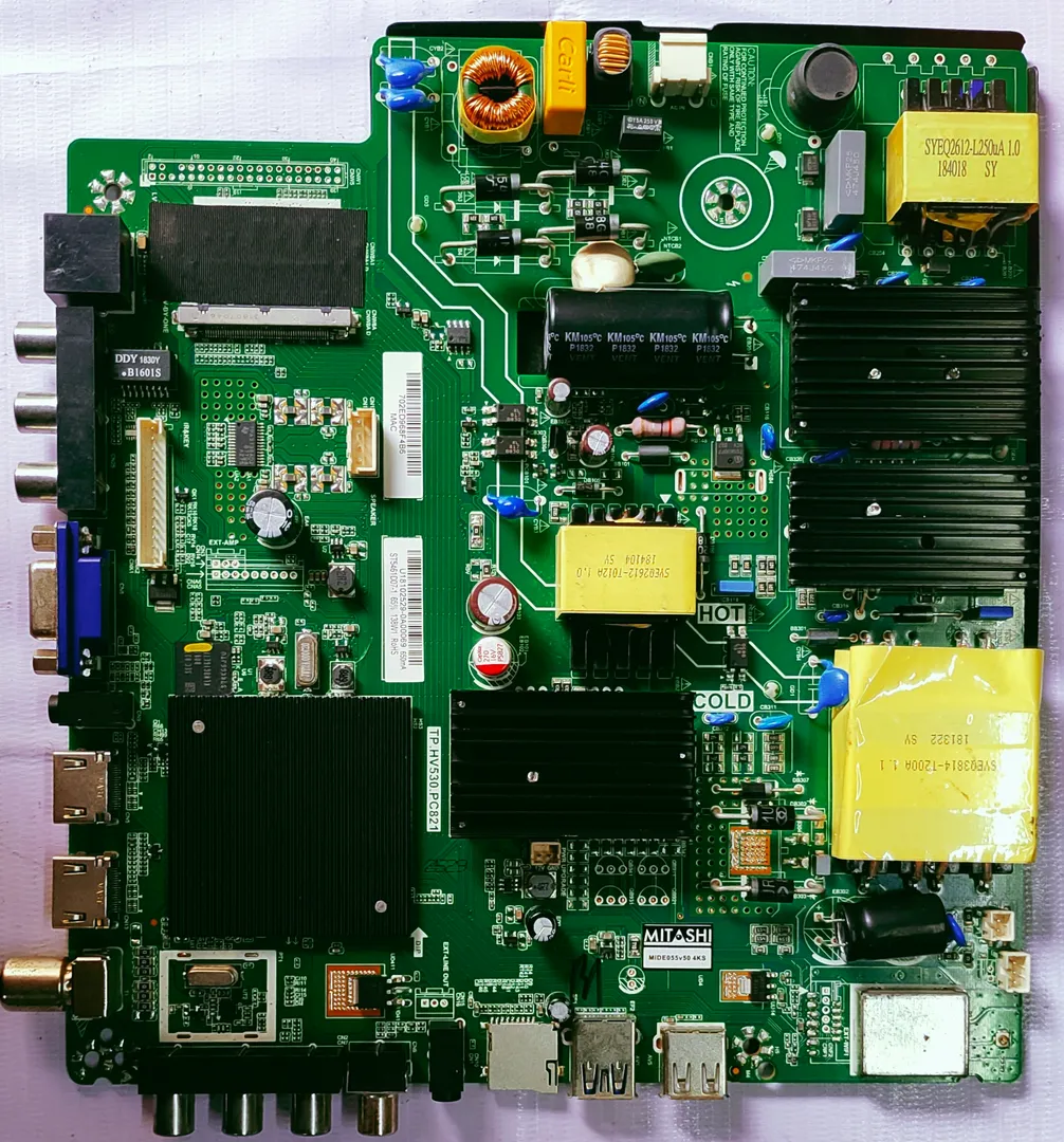 Universa 4k l mother board Model number TP.HV530.P...