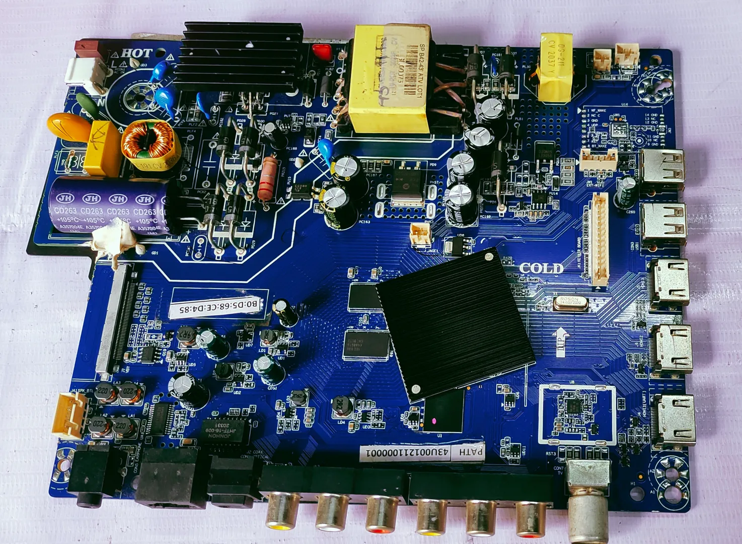KODAK ANDROID MOTHER BOARD MODEL NUMBER 43UHDX7XPR...