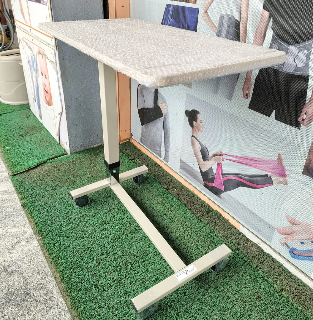 OverBed Foot Table Cardiac Table Height Adjustable...