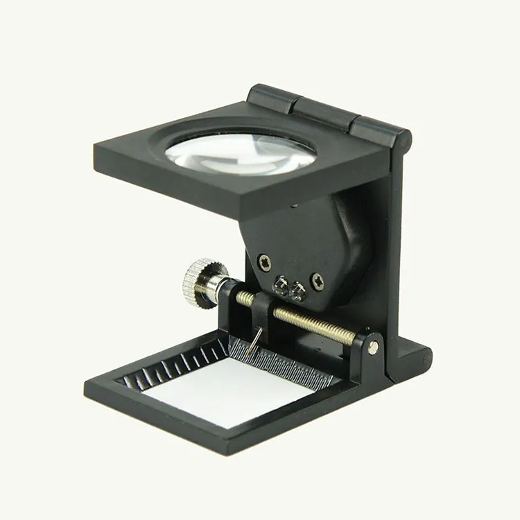 10X 30MM Metal folding
magnifying glass with scale...