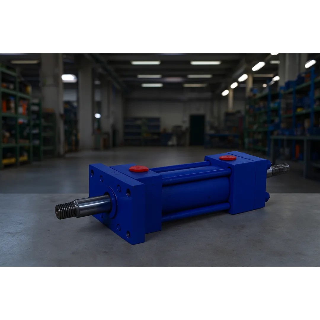 Tie-Rod Cylinder manufacturer in TamilnaduMeshines is a top manufacturer of customized tie-rod hydra...