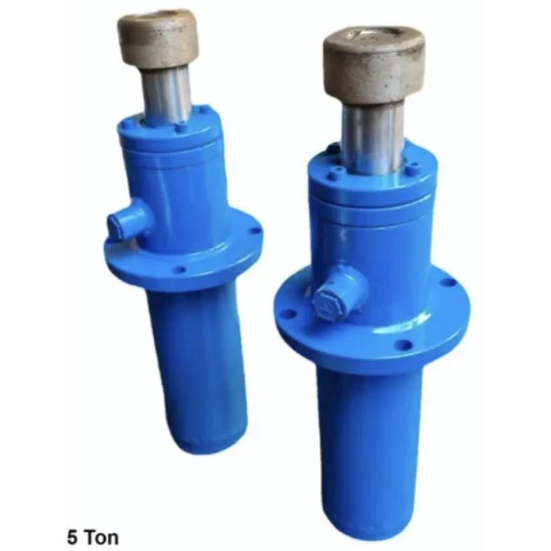Blue Hydraulic Loader Cylinders