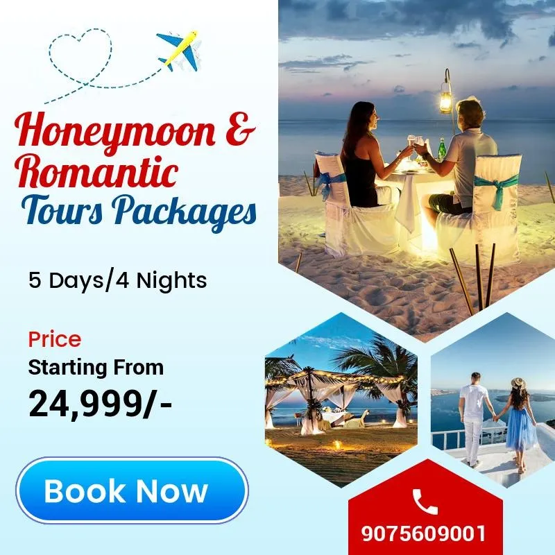 Best Honeymoon & Romantic Tour Packages From Pune – 5D/4N Starting at Rs.24,999/- Only!
Planning a ...