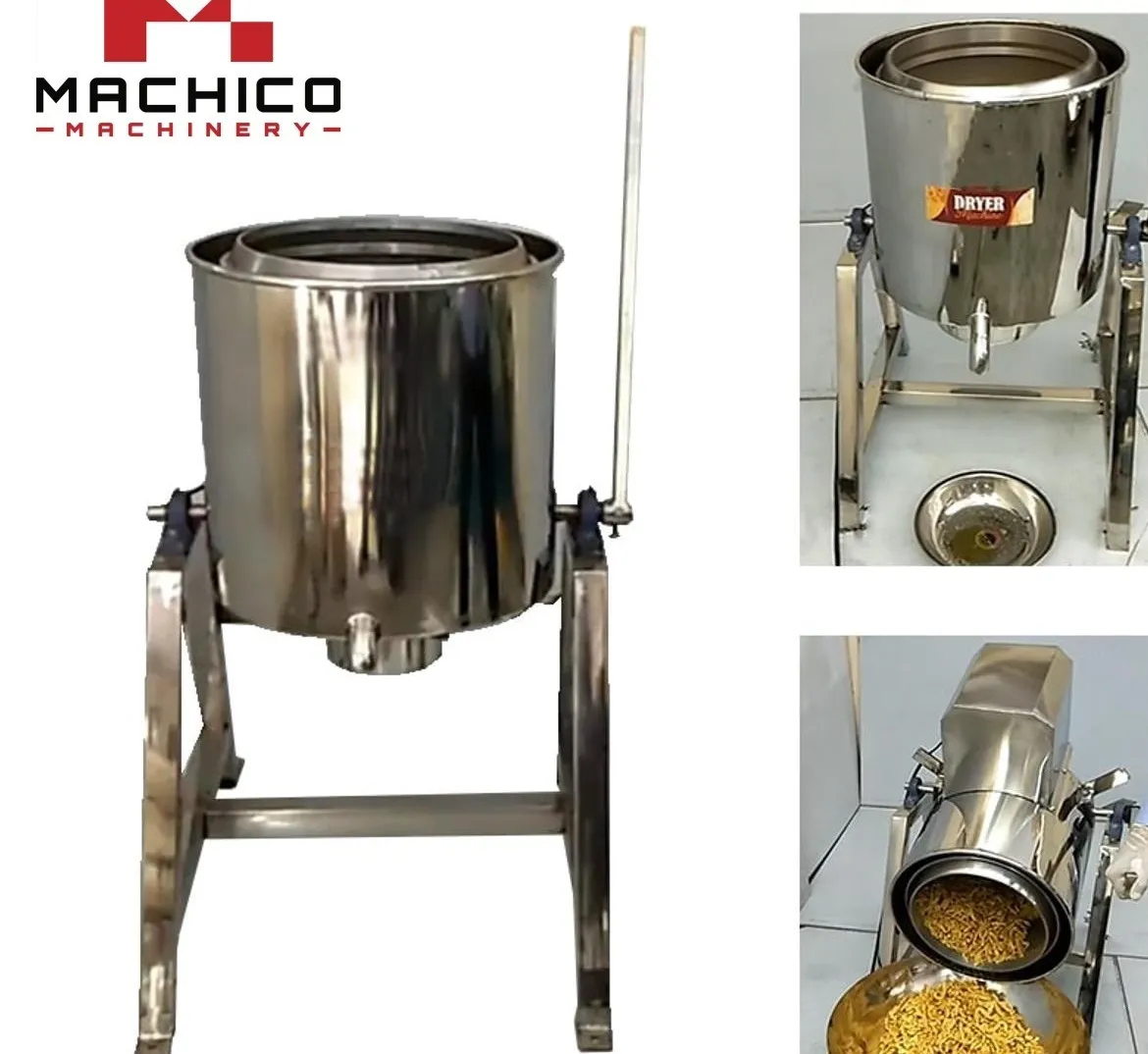 Oil or Hydro Dryer Tilting Machine in Chicago, Illinois
MACHICO USA
Need a commercial oil or hydro ...