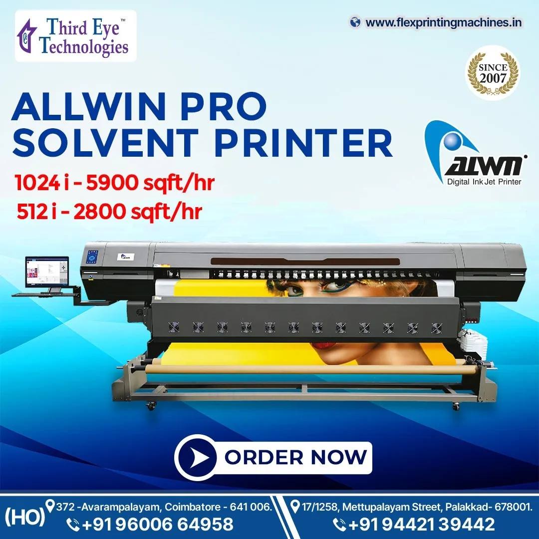 Allwin flex printing machine Supplier In Coimbato...