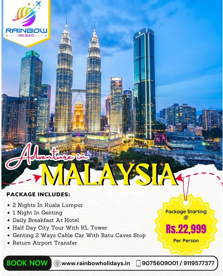 Best Malaysia Tour Packages From Pune & Pimpri Chinchwad