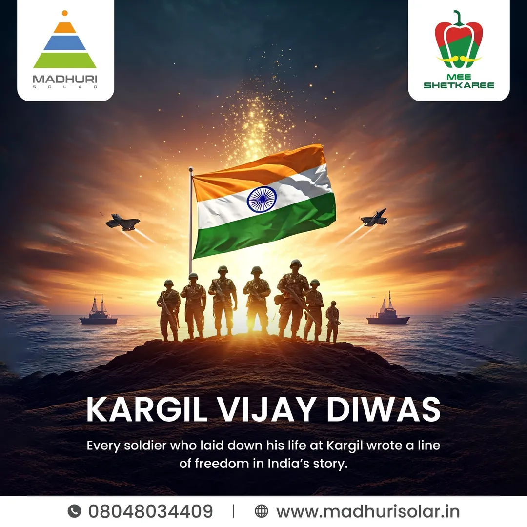 On this Kargil Vijay Diwas, we salute the bravery, courage, and sacrifice of our heroes who fought f...