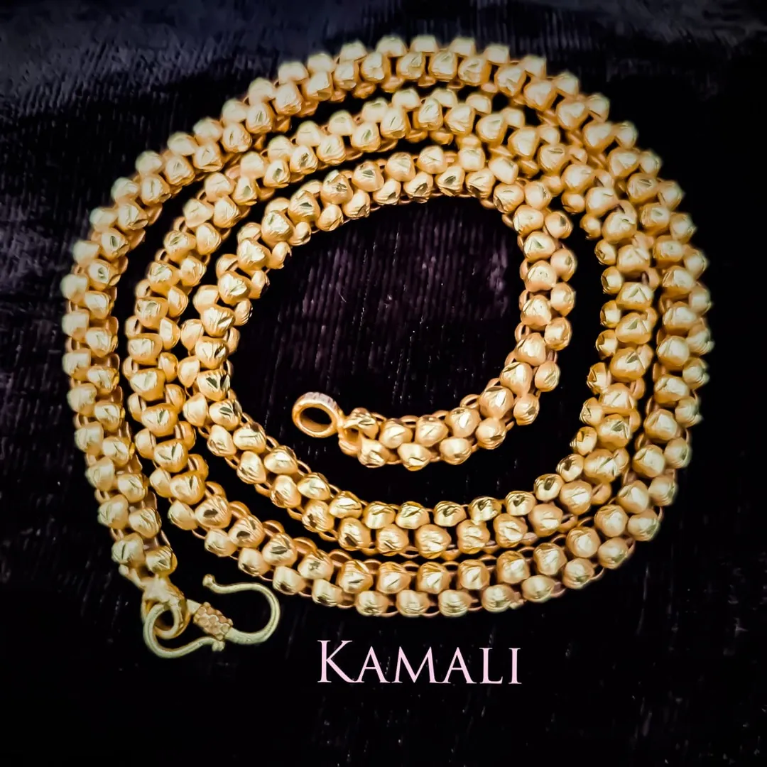 One Gram Plated Chains
Daily use
Artificial Gold Plated Impon Jewellery
Skin Friendly
Non allerg...